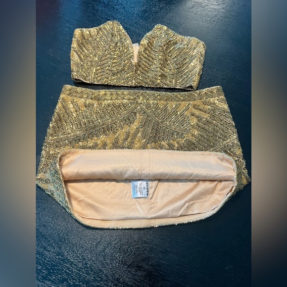 Retrofete Sequin Top & Skirt Size XS - Picture 7 of 13